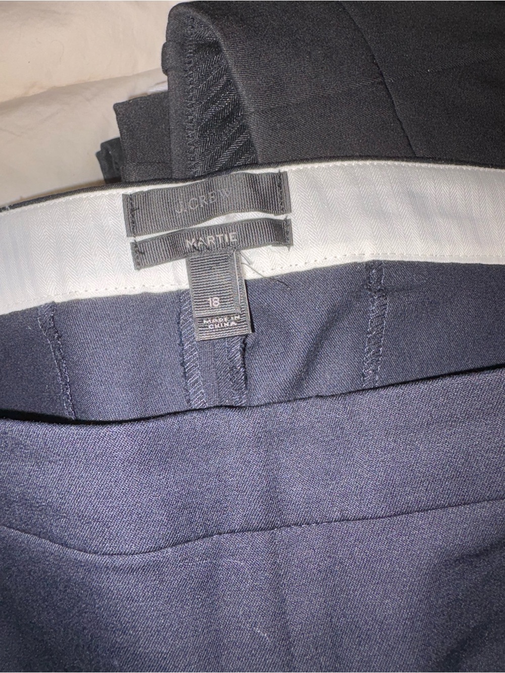J. Crew 'Martie' Navy Dress Pants
